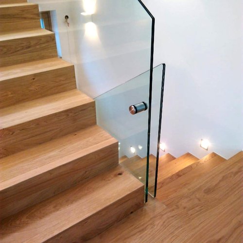 Treppengeländer, Glas